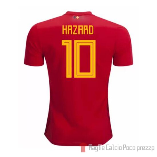 Maglia Belgio Giocatore E.hazard Home 2018 - Clicca l'immagine per chiudere